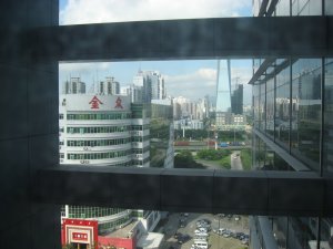 Вид из гостиницы, Китай, Шеньжень, 2008 год